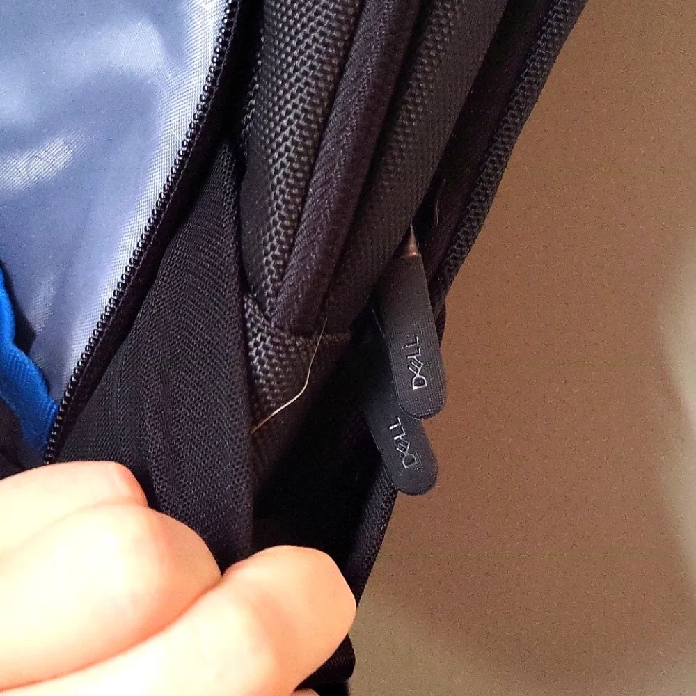 NWT Black Dell Pro Laptop Backpack 15
